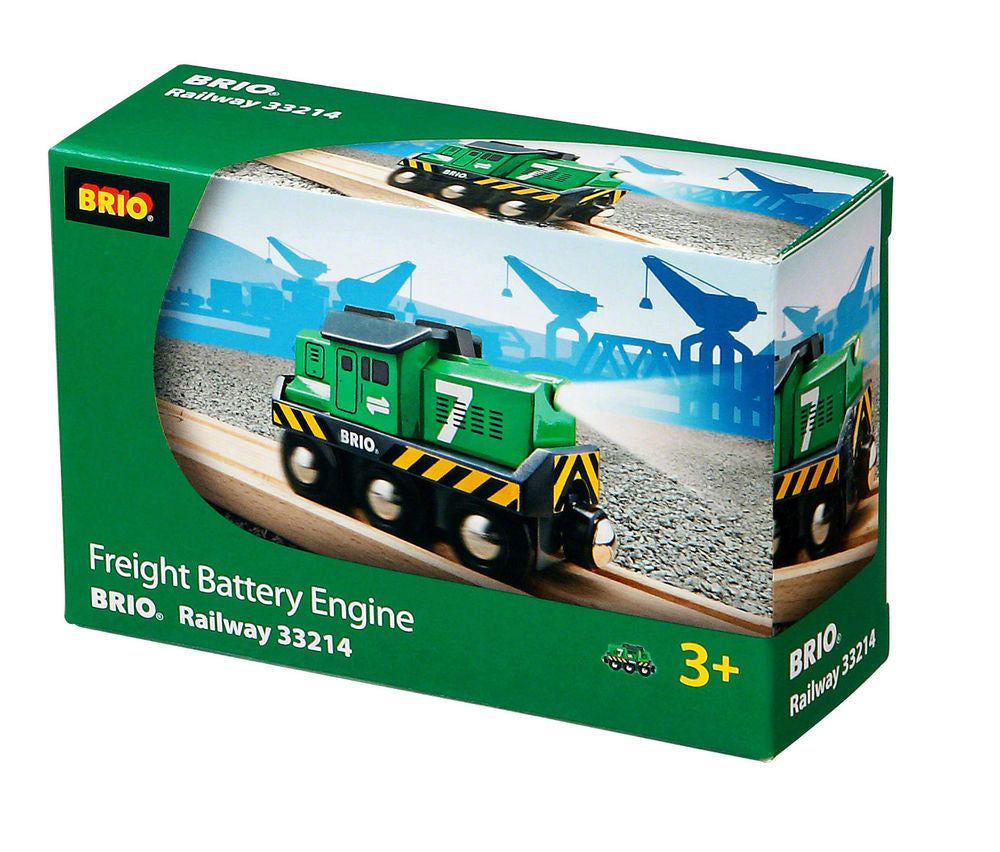 BRIO - LOCOMOTIVE À PILE "MEILLEUR VENDEUR" #33214