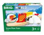 BRIO - SNOW PLOW TRAIN #33606