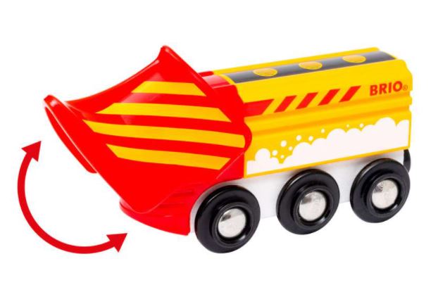 BRIO - SNOW PLOW TRAIN #33606