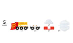 BRIO - SNOW PLOW TRAIN #33606