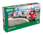 BRIO - TRAIN DE VOYAGEUR ROUGE /GRIS