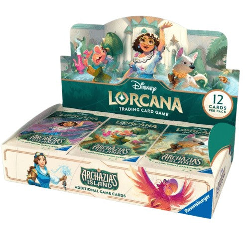 DISNEY LORCANA CARDS - ARCHAZIA'S ISLAND - BOOSTER ASST (EN)