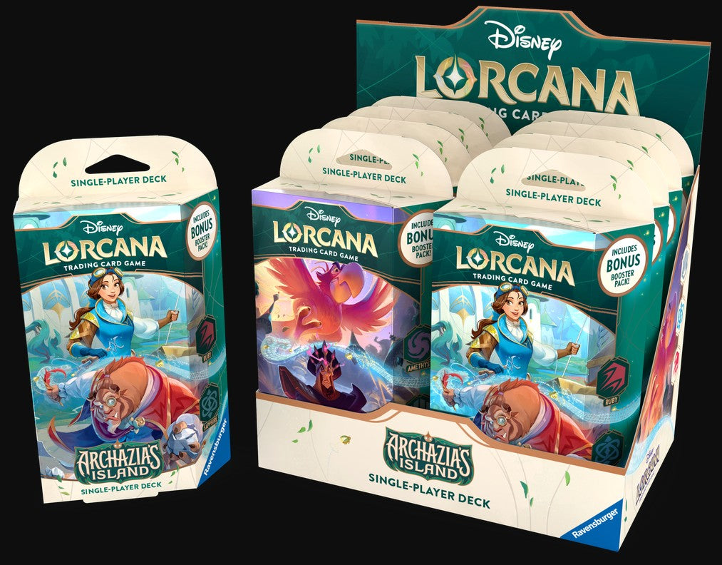 DISNEY LORCANA CARDS - ARCHAZIA'S ISLAND - STARTER DECK ASST (EN)