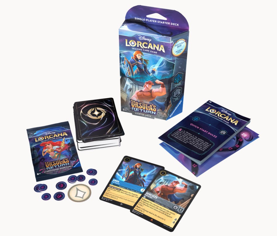 DISNEY LORCANA CARDS - URSULA'S RETURN - STARTER DECK ASST (EN)