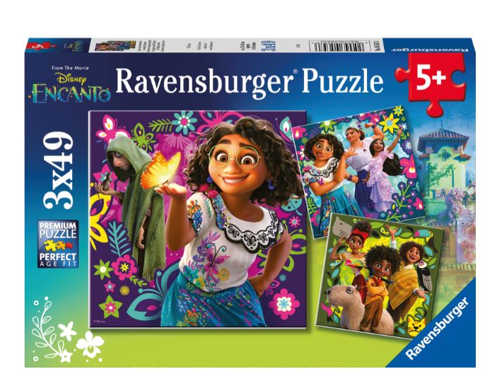RAVENSBURGER CASSE-TÊTE 3 X 49 PIÈCES - LA MAGIE D'ENCANTO DISNEY #05657