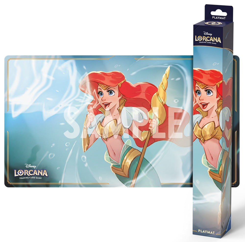 DISNEY LORCANA - PLAYMAT ARIEL, SONIC WARRIOR (TAPIS DE JEU)
