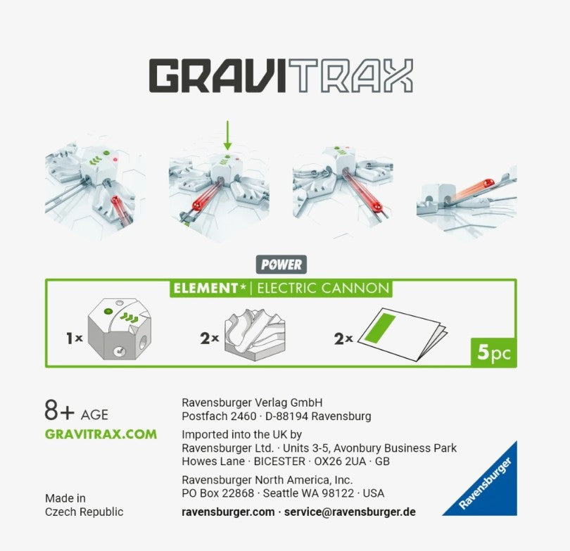 GRAVITRAX POWER - ELECTRONIC CANNON - MARBLE RUN ACCESSORIES