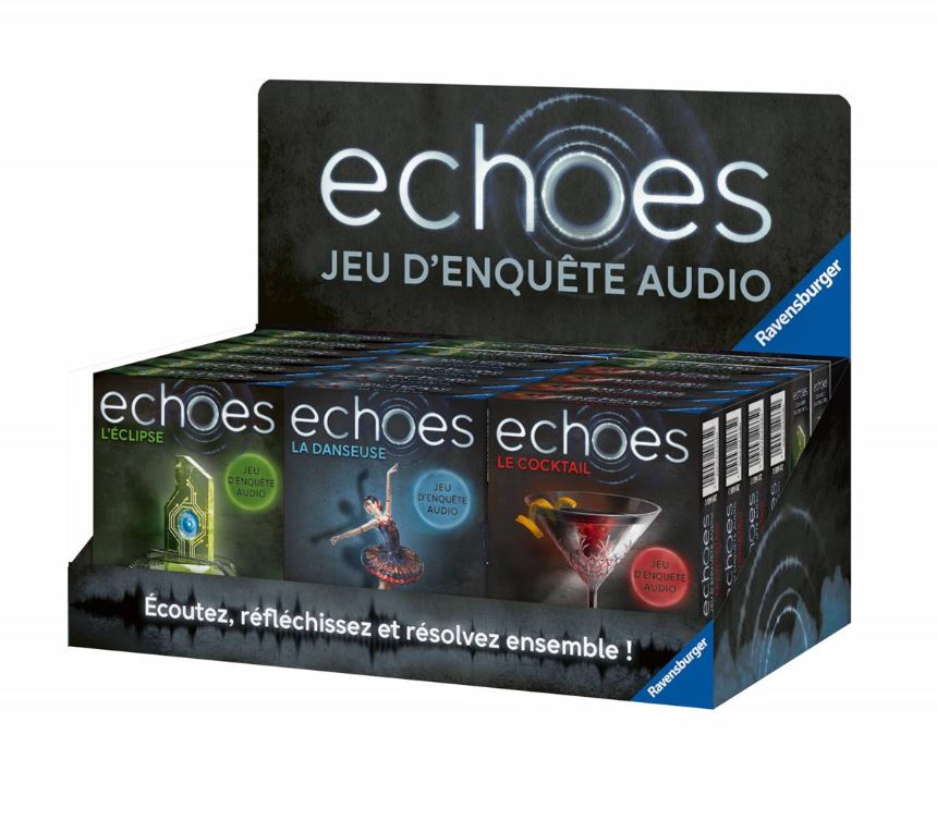 JEU D'ENQUÊTE AUDIO ECHOES ASST (LA DANSEUSE - LE COCKTAIL - L'ÉCLIPSE)