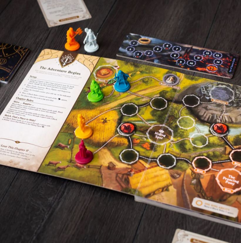 JEU LE SEIGNEUR DES ANNEAUX - LIVRE D'AVENTURE - Version française