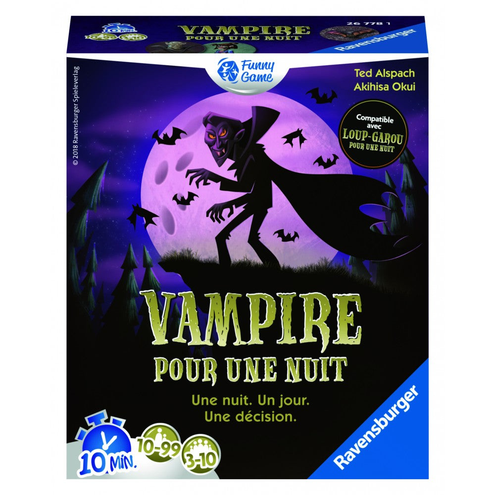 VAMPIRE FOR A NIGHT (COMPATIBLE WITH WEREWOLF FOR A NIGHT)