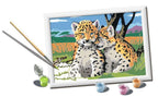 PEINTURE À NUMÉROS CREART RAVENSBURGER - AMIS DE SAFARI - 7" X 10" PETITE