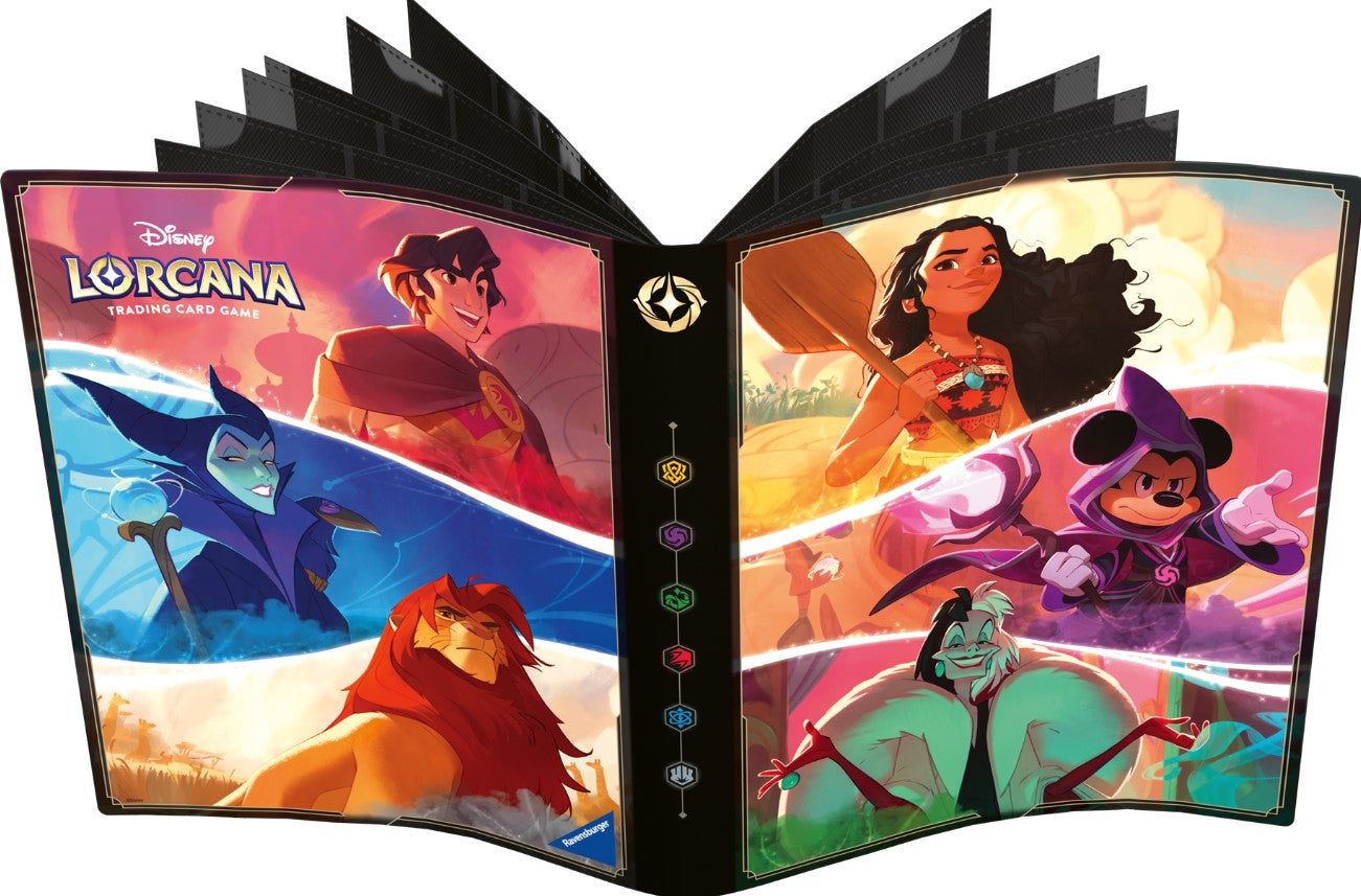 DISNEY LORCANA PORTFOLIO - DISNEY PRINCESSES - 9 POCKETS