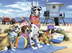 RAVENSBURGER JIGSAW PUZZLE 100 LARGE PIECES - NO DOGS ALLOWED #10526