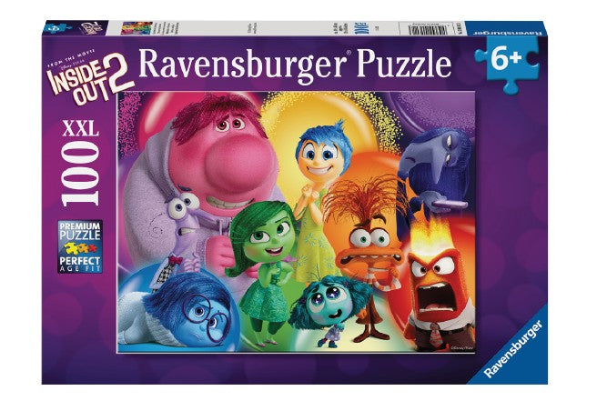 RAVENSBURGER JIGSAW PUZZLE 100 PIECES XXL - NEW EMOTIONS 2 - DISNEY PIXAR INSIDE OUT #12001611