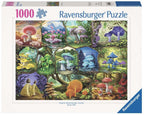RAVENSBURGER JIGSAW PUZZLE 1000 PIECES - BEAUTIFUL MUSHROOMS 12000424