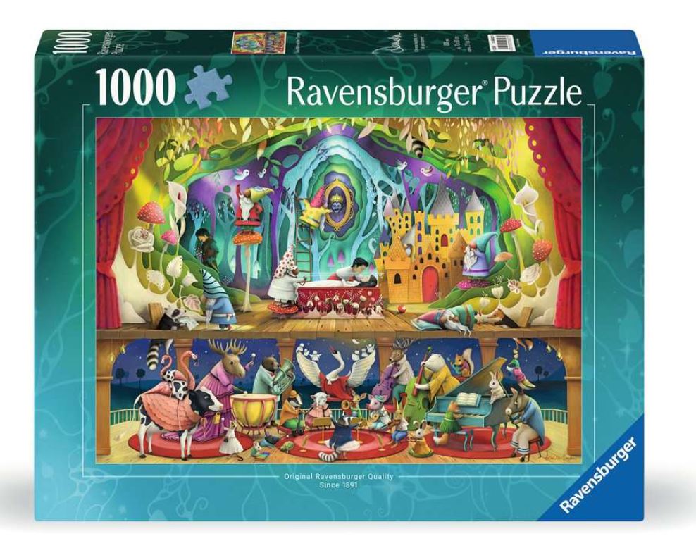 RAVENSBURGER CASSE-TÊTE 1000 PIÈCES - BLANCHE-NEIGE ET LES 7 GNOMES #12000827