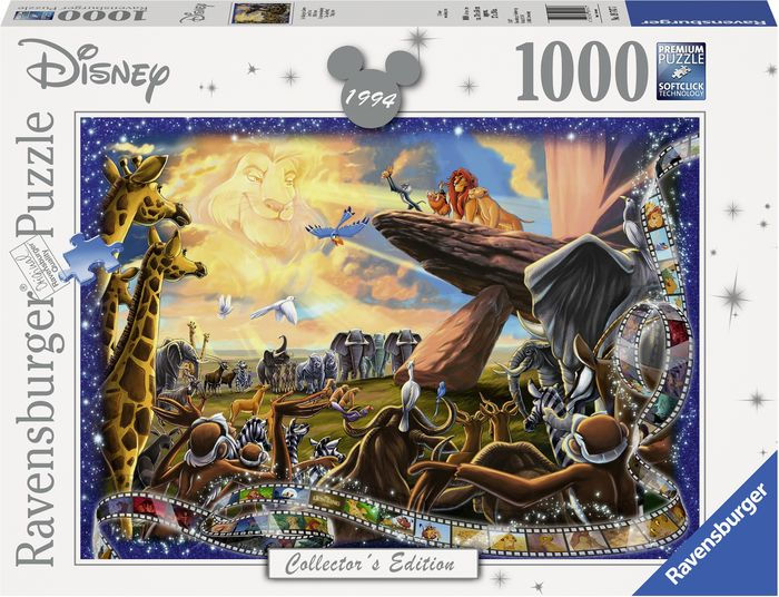 RAVENSBURGER JIGSAW PUZZLE 1000 PIECES - DISNEY THE LION KING COLL #12000321
