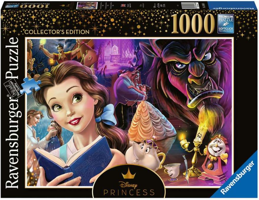 RAVENSBURGER JIGSAW PUZZLE 1000 PIECES - DISNEY BELLE - HEROINES COLLECTION #12000883