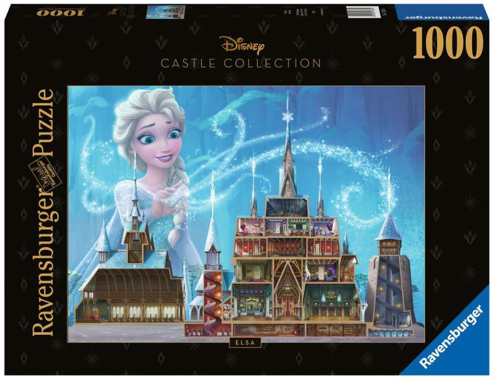RAVENSBURGER CASSE-TÊTE 1000 PIÈCES - DISNEY CASTLES - ELSA #17333