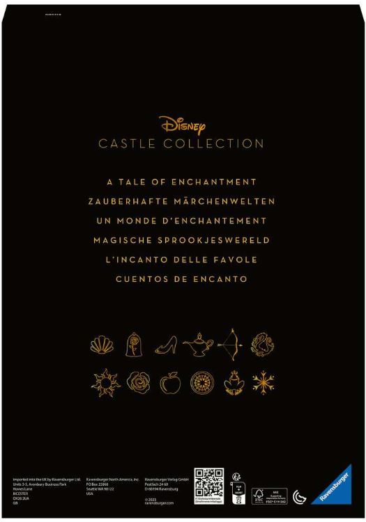RAVENSBURGER CASSE-TÊTE 1000 PIÈCES - DISNEY CASTLES - JASMINE #17330