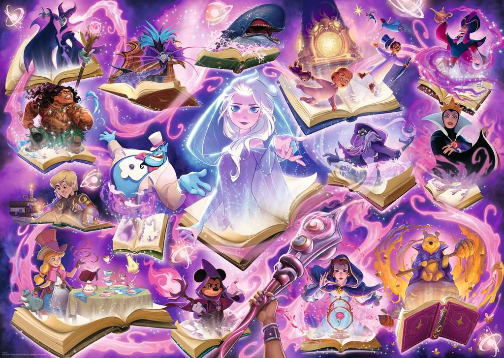 RAVENSBURGER CASSE-TÊTE 1000 PIÈCES - DISNEY LORCANA - L'ÉCLAT DU ROYAUME : AMÉTHYSTE #12001622