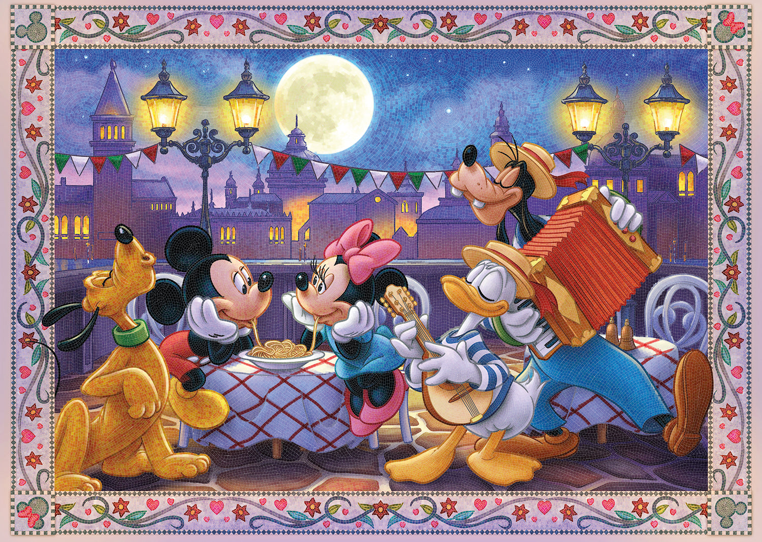 RAVENSBURGER JIGSAW PUZZLE 1000 PIECES - DISNEY MICKEY MOSAIC #12000496