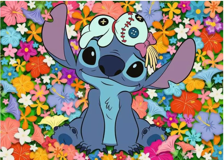 RAVENSBURGER JIGSAW PUZZLE 1000 PIECES - DISNEY STITCH #12001264