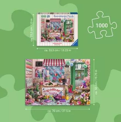 RAVENSBURGER CASSE-TÊTE 1000 PIÈCES - FLEURISTE BLOSSOMS #12001727