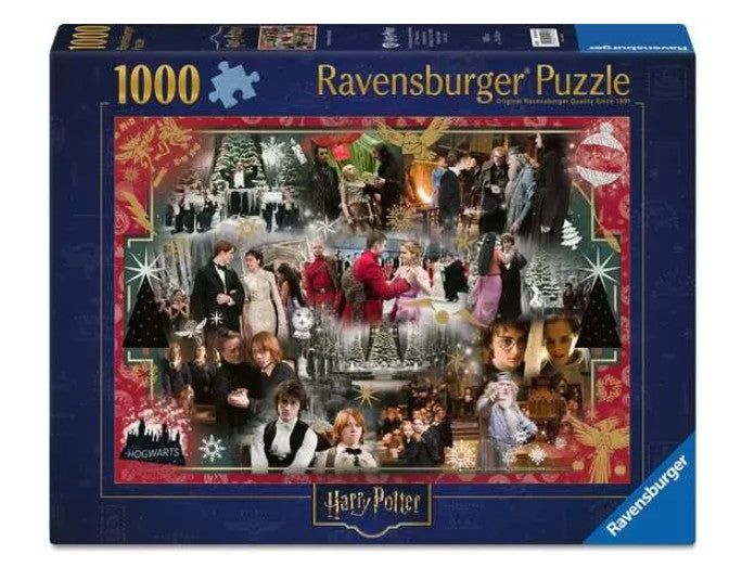 RAVENSBURGER CASSE-TÊTE 1000 PIÈCES - HARRY POTTER - VACANCES À POUDLARD (NOËL) #12001507
