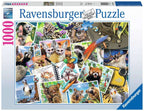 RAVENSBURGER CASSE-TÊTE 1000 PIÈCES - JOURNAL D'ANIMAUX D'UN GLOBE-TROTTEUR #17322