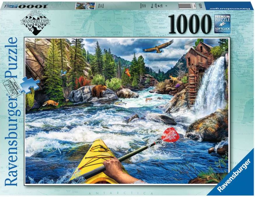 RAVENSBURGER CASSE-TÊTE 1000 PIÈCES - KAYAK D'EAU VIVE #12000514