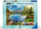 RAVENSBURGER JIGSAW PUZZLE 1000 PIECES - LIFE AT THE LAKE #12000877