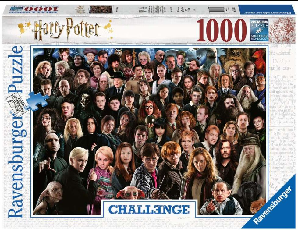 RAVENSBURGER CASSE-TÊTE 1000 PIÈCES - LE DÉFI D'HARRY POTTER #12000457