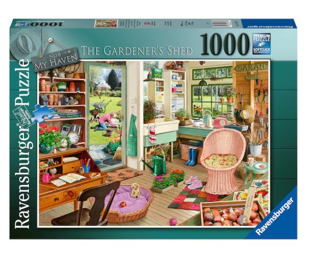 RAVENSBURGER CASSE-TÊTE 1000 PIÈCES - LE HANGAR DE JARDIN #12000126