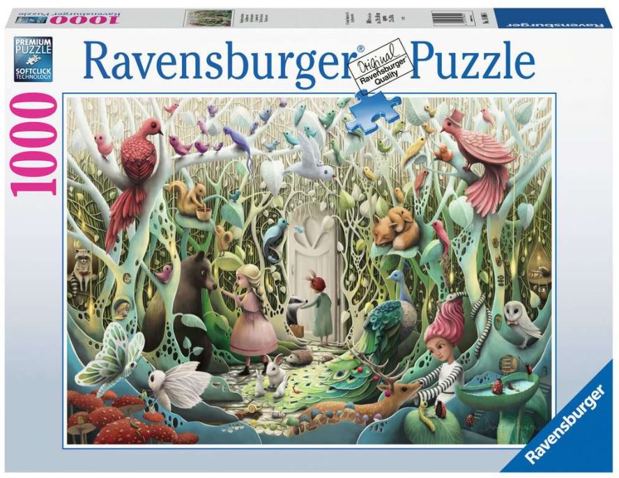 RAVENSBURGER JIGSAW PUZZLE 1000 PIECES - THE SECRET GARDEN #12000542