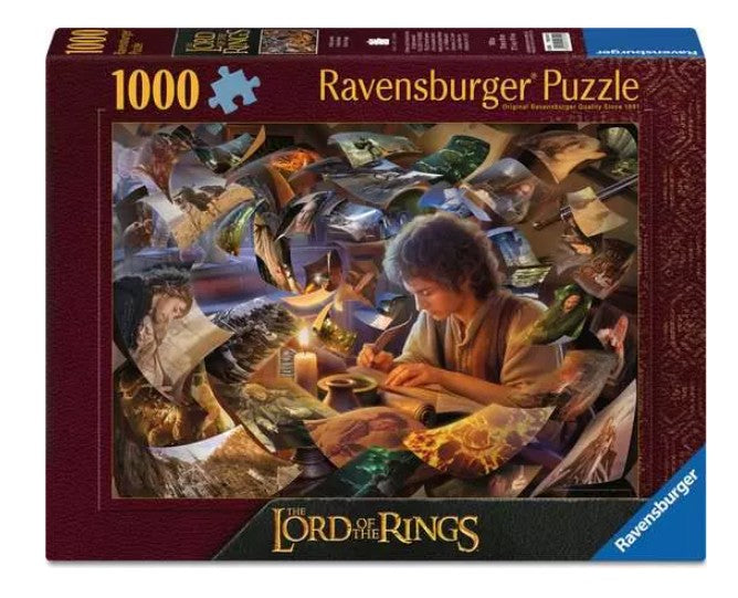 RAVENSBURGER JIGSAW PUZZLE 1000 PIECES - THE LORD OF THE RINGS - FRODO'S JOURNEY #12001810