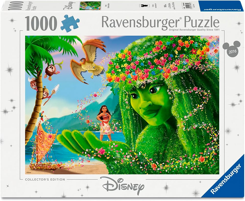 RAVENSBURGER JIGSAW PUZZLE 1000 PIECES - MOANA (COLLECTOR'S EDITION) #12001680