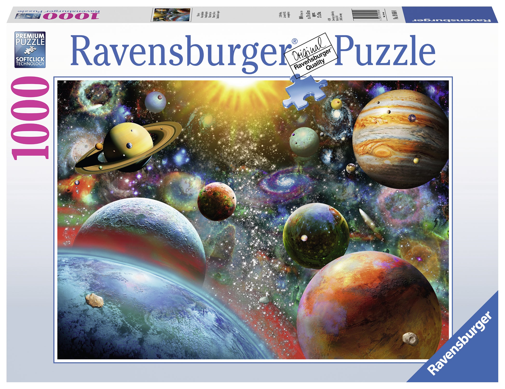 RAVENSBURGER JIGSAW PUZZLE 1000 PIECES - PLANETARY VISION #12000686