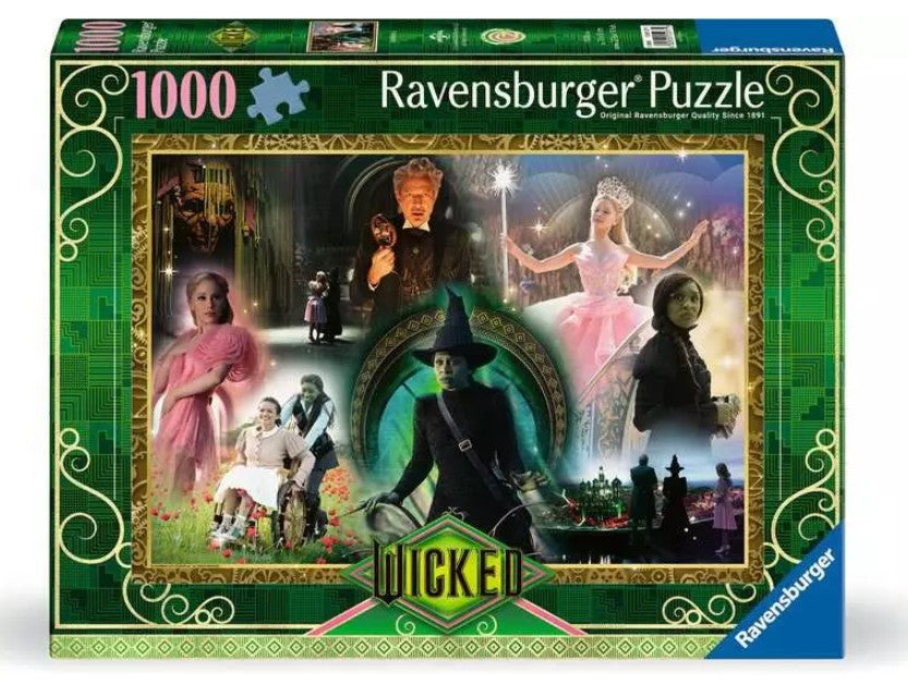 RAVENSBURGER JIGSAW PUZZLE 1000 PIECES - WICKEDLY BEWITCHING #12001277