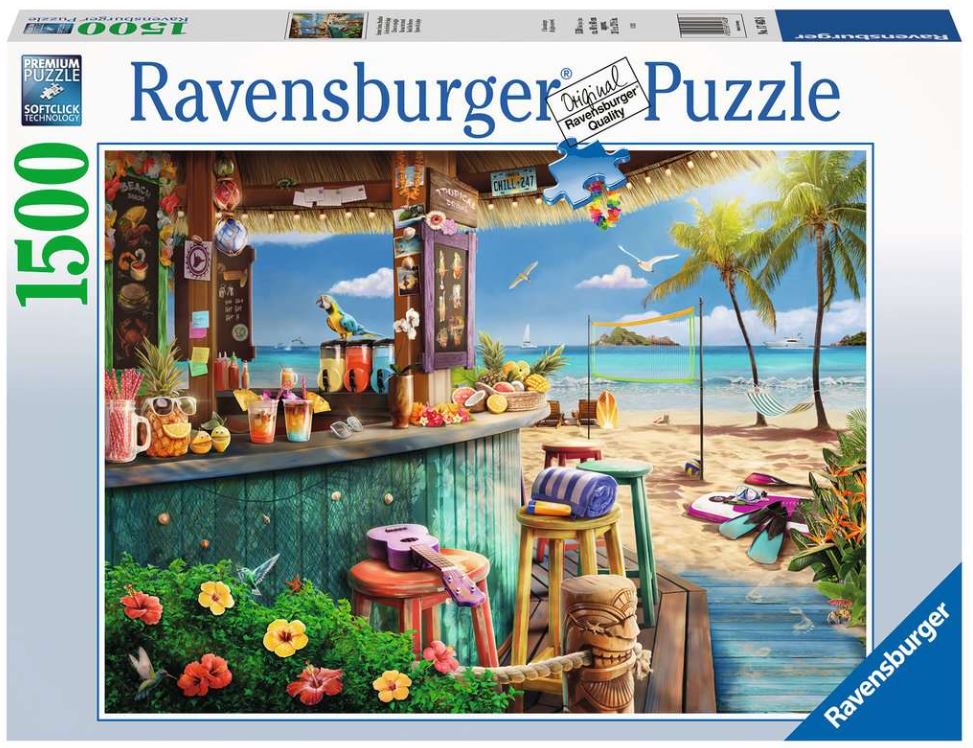 RAVENSBURGER JIGSAW PUZZLE 1500 PIECES - TROPICAL BREEZE #12000743