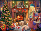 RAVENSBURGER CASSE-TÊTE 1500 PIÈCES - L'ÉVEIL DE NOËL (LE RÉVEILLON DE NOEL) #12000717