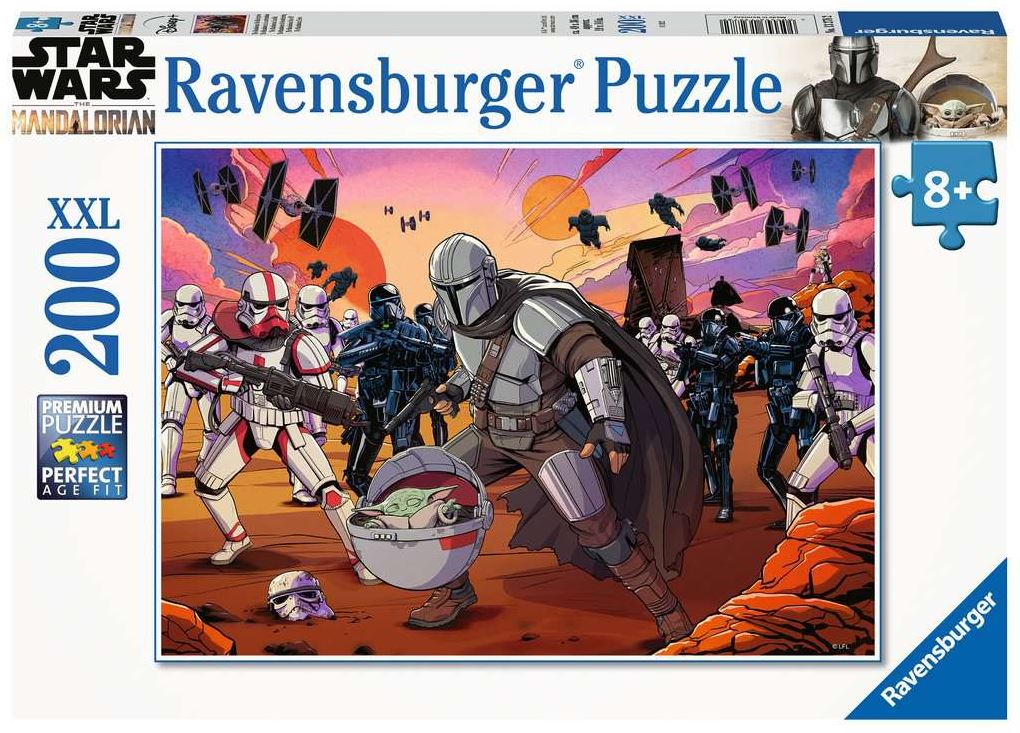 RAVENSBURGER CASSE-TÊTE 200 PIÈCES XXL - LE MANDALORIEN EN ACTION #13278