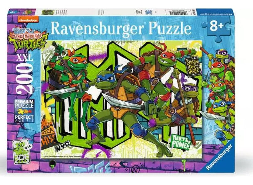 RAVENSBURGER PUZZLE 200 XXL PIECES - INVINCIBLE TURTLES! - TEENAGE MUTANT NINJA TURTLES #12004166
