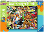 RAVENSBURGER CASSE-TÊTE 200 PIÈCES XXL - SCOOBY DOO JEU HANTÉ #13280