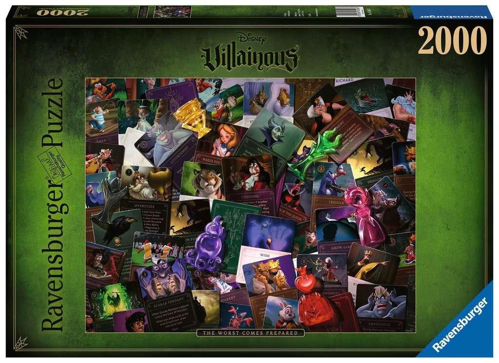RAVENSBURGER CASSE-TÊTE 2000 PIÈCES - TOUS LES MÉCHANTS DISNEY #16506