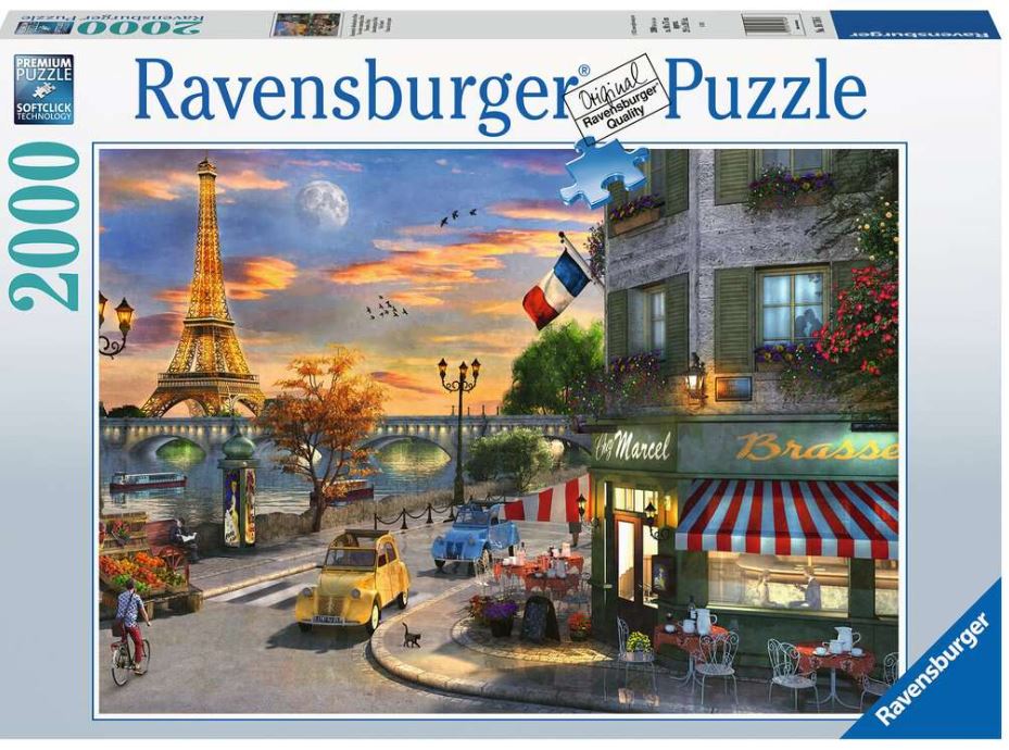 RAVENSBURGER CASSE-TÊTE 2000 PIÈCES - UNE SOIRÉE ROMANTIQUE À PARIS #16716