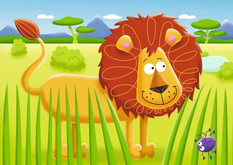 RAVENSBURGER JIGSAW PUZZLE 2,3,4,5 PIECES - MY FIRST PUZZLES - ON SAFARI