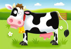 RAVENSBURGER CASSE-TÊTE 2,3,4,5 PIÈCES - MY FIRST PUZZLES - ON THE FARM #07302
