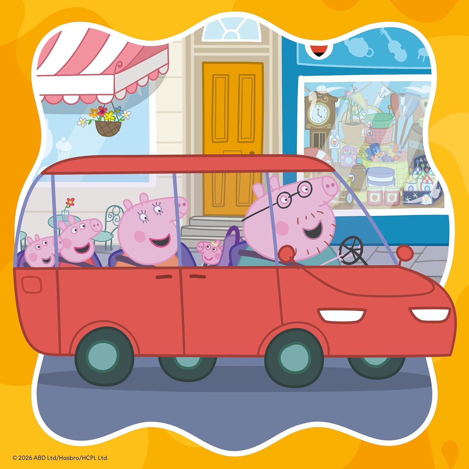 RAVENSBURGER CASSE-TÊTE 3 X 49 PIÈCES - LA FAMILLE D'ABORD ! - PEPPA PIG #12004288