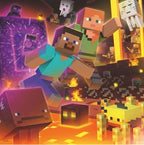 RAVENSBURGER JIGSAW PUZZLE 3 X 49 PIECES - MINECRAFT BIOMES #05621